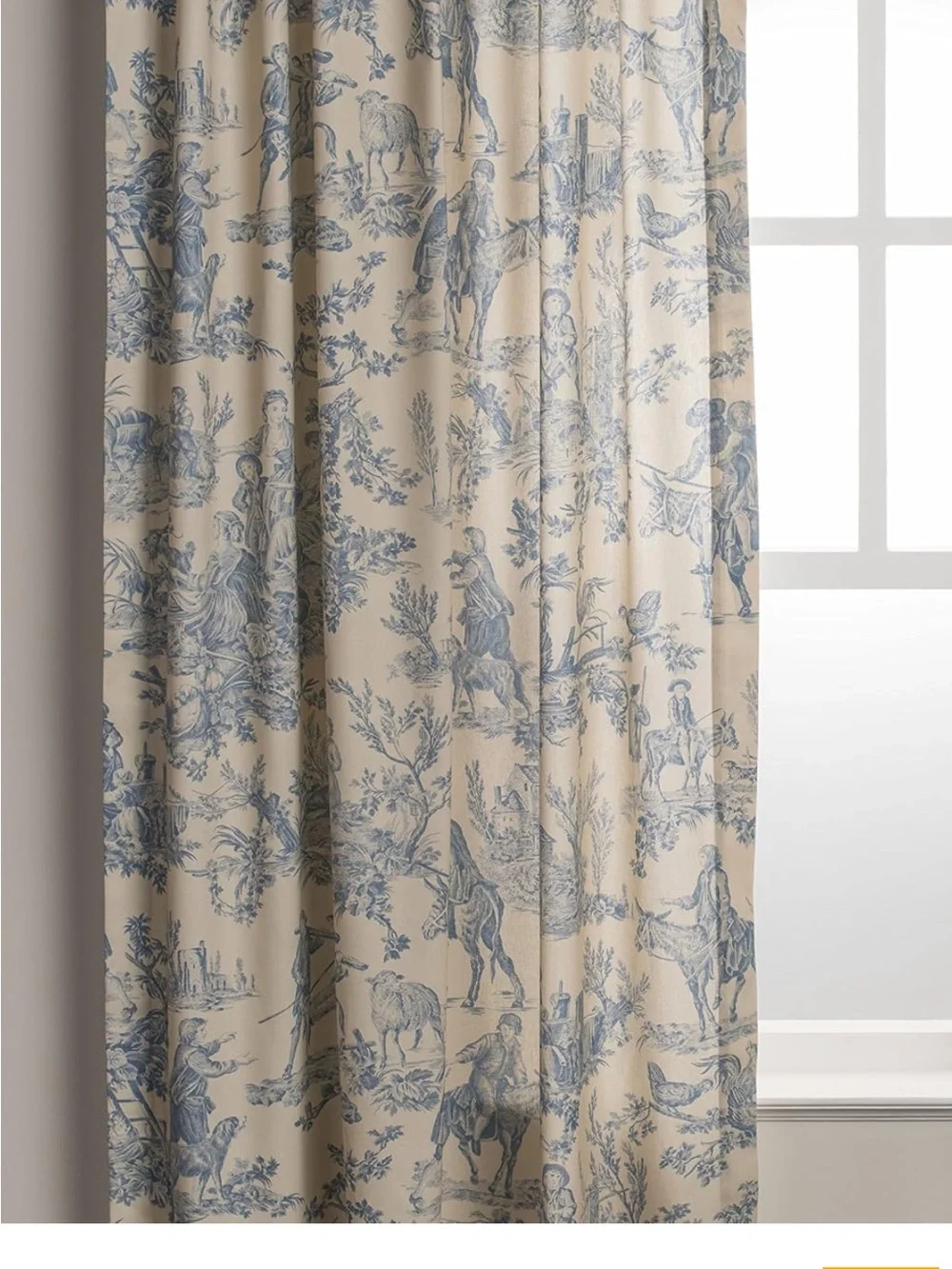 Maison d' Hermine Curtains for Living Room 100% Cotton 50